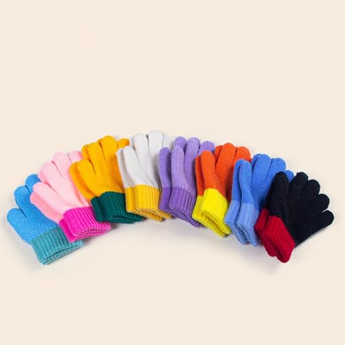 Long Gloves, Children Trendy Warm Thermal Gloves Thicken Stylish Mitten Gloves for Cold Weather Winter Cycling Skiing Climbing4