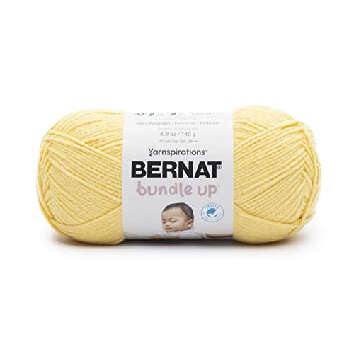 Image of Bernat Bundle Up Duckling Yarn - 3 Pack of 141g /5oz - Polyester - 4 Medium (Worsted) - 267 Yards - Knitting, Crocheting & Crafts