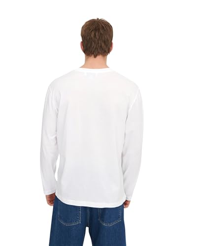 Men's True Boxy Fit Cotton Crewneck Long Sleeve Tee3