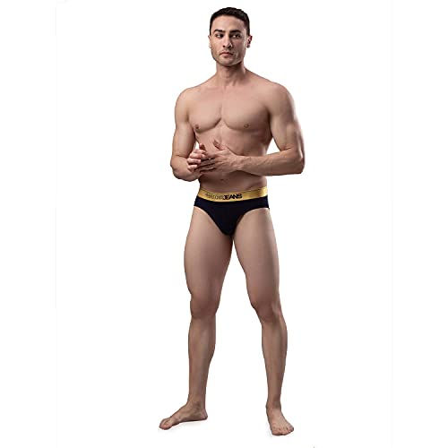 Image of Underjeans Men Cotton Blend Brief