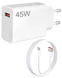 Compatibilité Universelle avec Appareils USB-C: Ce chargeur mi 45W est compatible avec une large gamme d’appareils USB Type-C, dont red Note 14/13/12, Poco F3/X3 Pro, mi Pad 7/6 et Mi 10T. Il délivre jusqu’à 45W sur les modèles pris en charge et ajuste la puissance pour les autres appareils USB-C
