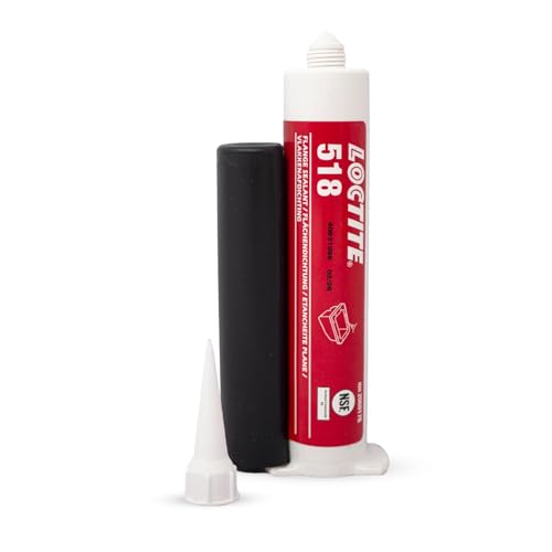LOCTITE® 518 50 ml Cartouche standard – Joint d'Étanchéité Anaérobie – Pour Surfaces Métalliques – Résistance aux Fluides – Idéal pour...