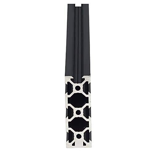 Lysee 3D Printer Parts & Accessories - 1PC Black 2060 European Standard Anodized Aluminum Profile Extrusion 250-800mm Length Linear Rail for CNC 3D Printer - (Color: 600mm)