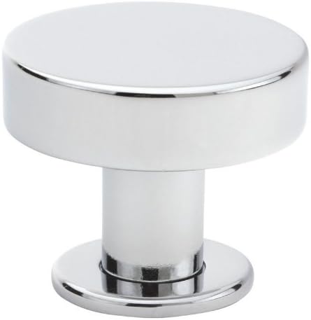 Emtek 86321 Cadet Cabinet Knob, 1" Width, Polished Chrome