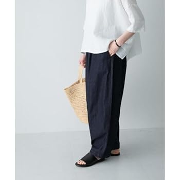 かぐれ デニムボリュームパンツ フリーサイズ 日本製 かぐれ｜デニムボリュームパンツ | Rakuten Fashion(楽天