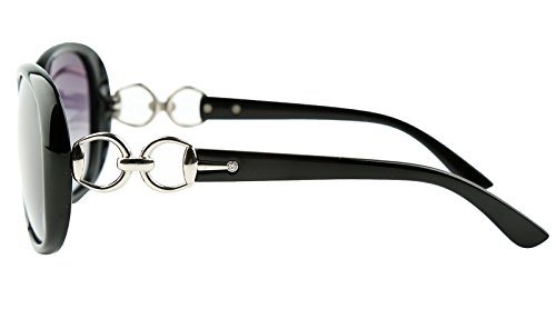 Classic Women's Shades Oversized Glasses Polarized Sunglasses UV4003