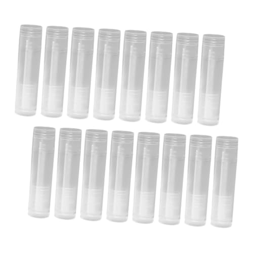 Vaguelly 100Piezas Labial Transparentes Vacíos Contenedores De Lápiz Labial Para DIY y Almacenamiento