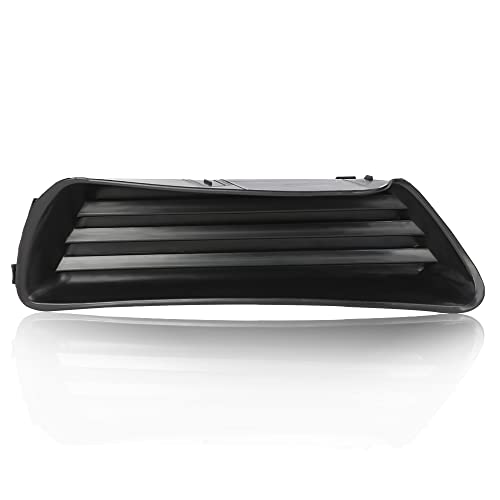 CNNELL Front Bumper Right Fog Light Cover Insert Panel Compatible with 2007 2008 2009 Toyota Camry RH Side Fog Light Cover Insert Panel