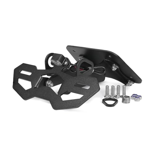 Support de plaque MT-03 et MT-25 avec éclairage LED pour garde-boue arrière moto 2015-2024