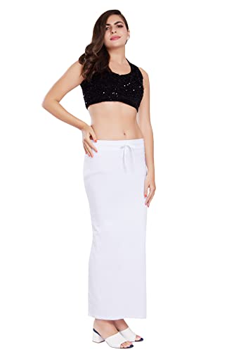 Image of RANI SAAHIBA Women's Stretchy Slim Fishcut Petticoat Cotton Shapewear