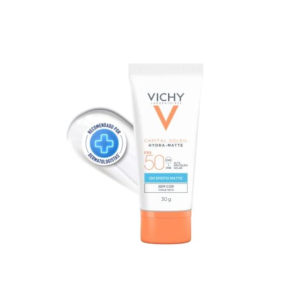 Protetor Solar Facial Vichy Capital Soleil Hydra-Matte FPS50-30g