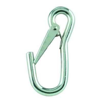 9/16 in. x 4 in. Zinc Plated Fixed Snap Hook