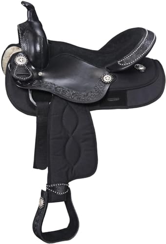 Selle de randonnée Western pour éviter les douleurs dorsales en cuir synthétique
