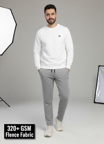 Image of ENDEAVOUR WEAR Men's Warm Fleece Straight Fit Trackpants