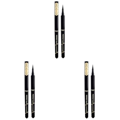 LOREAL PERFECT SLIM SUPERLINER 01 Crayon (Lot de 3)