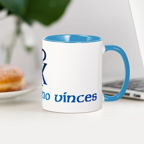 Taza de cerámica 11 oz con frase latina miniatura 4