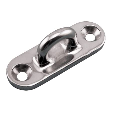 SuncorStainless Heavy Duty Oblong PAD Eye 4" (S3705-X003)