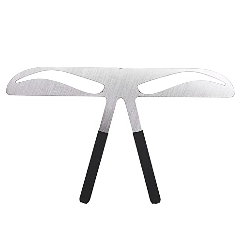 Eyebrow Ruler, 4 Types Eyebrow Stamp Stencil Kit Permanent Eyebrow Ruler Eyebrow Stencils Eyebrows Shape Reusable Eyebrow Measure Balance Extension Ruler Eyebrow Shape Stencil(Classic eyebrow)