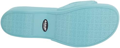 Dr. Scholl's Shoes Women's Rock On Max Slide Sandal, Angel Blue Gingham, 11 | Image 3