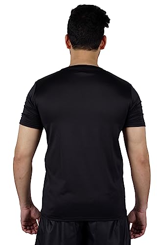 Image of Men's Regular Fit Half Sleeve Sports Lite Running & Gym T-Shirt (Pack of 1)
