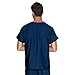 Landau Scrub Zone Unisex Relaxed Fit 1-Pocket V-Neck Scrub Top 71221 Navy