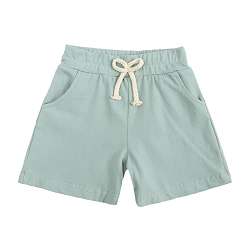 MYGBCPJS Baby Girls Boys 3 Pack Cotton Solid Cute Casual Shorts Loose Harem Shorts Unisex Toddler Jogger Short Pants - Thumbnail 3