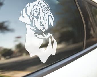 Dogue de Bordeaux Dog Pet Lover Vinyl Decal Sticker for Cars, Window, Trucks, Windows, Walls, Laptops and Smooth Surface Other Stuff