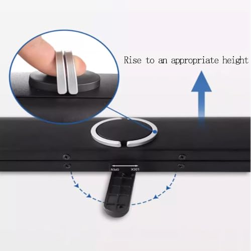 Pantalla Retráctil de Mesa 50" 16:9 para Proyector miniatura 3