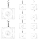 Utilisation pratique : Ce porte-clés CD vierge sert également de petit étui transparent, ce qui en fait un porte-clés idéal pour les collectionneurs de CD qui aiment transporter leurs disques compacts