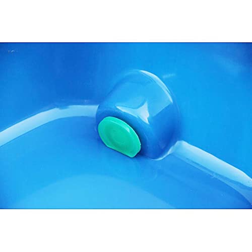 Image of SYDLIn Bed Shampoo Hair Washing Basin Bathing Aid for Disabled Elderly Pregnancy Light Blue 70cm| Other Daily Living Aids| Medical Mobility & Disability