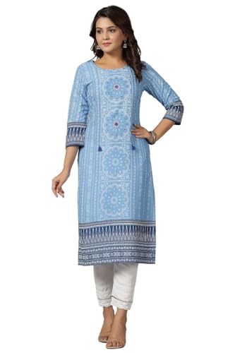 Image of Juniper Women's Rayon Regular Kurta