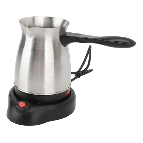 Cafetera eléctrica turca de acero inoxidable 600 ml