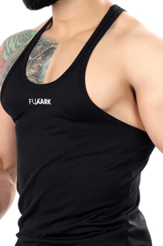 Image of FUAARK Men's Stringer Y Back Bodybuilding Gym Tank Tops