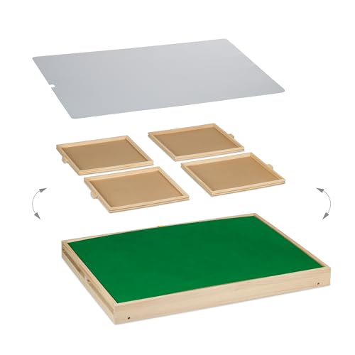Table de puzzle 1500 pièces en bois avec support réglable et tiroirs - 8
