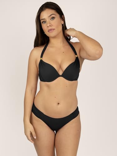 Smart & Sexy Women's Swim Secret Mega Push-up Halter Bikini Top4