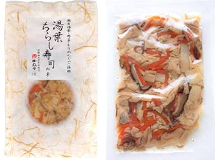 Amazon | 比叡ゆば 湯葉ちらし寿司の素 1合用×2袋 | 比叡ゆば