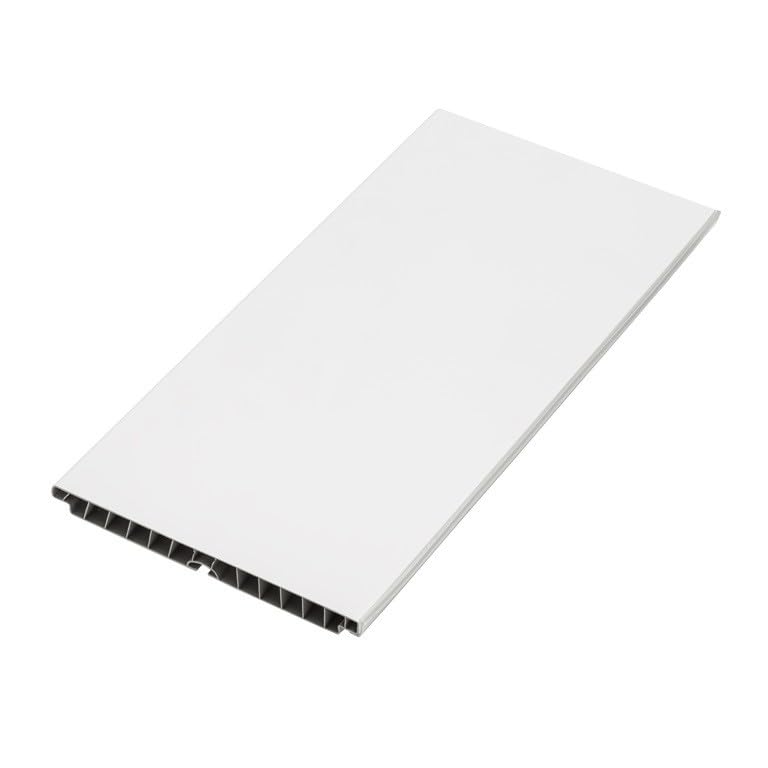 Generico Zoccolo e Accessori per Cucina in PVC Bianco H 12 cm Varie Lunghezze - Dimensione Disponibile: H 12 x 100 cm