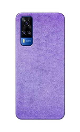 Image of Plain Purple Hard Back Case Cover for Vivo Y51 / Vivo Y51A / Vivo Y31 Back Cover -(J5) VNS2226