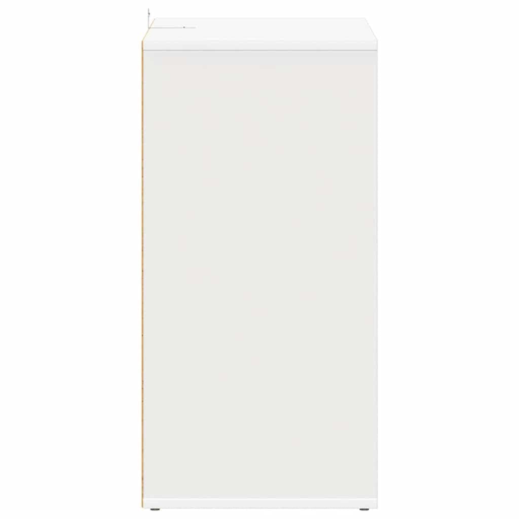 vidaXL Scarpiera Bianca 60x35x70 cm in Truciolato