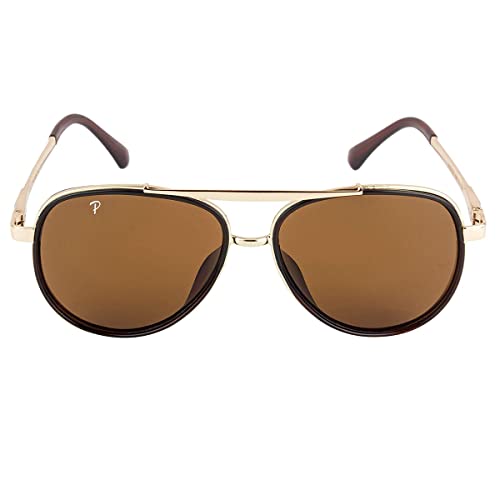 Image of Louis Kouros Cherokee Aviator Classic Trendy 4414 sunglasses | Mirror Lens | 400 UV Protected | For Men's Women's | Medium | 58mm Lens Width