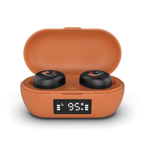 Image of SOAR Collegiate True Wireless Earbuds v.7, Miami Hurricanes