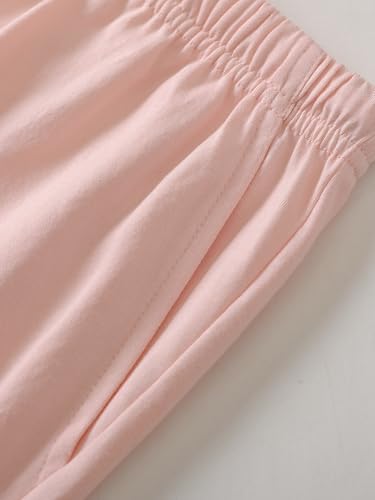 Image of Latuza Women's Knee Length Pajama Shorts Cotton Knit Bermuda Sleep Shorts