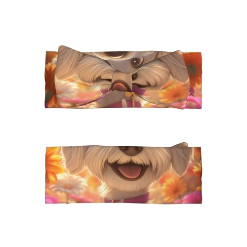 Havana dog Baby Headbands Soft Nylon Hairbands with Stretchy Bows Girls Hair Accessories for Newborn Infant Toddler Kids2