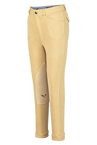 Tuffrider Boy's Patrol Light Jods Breech, Light Tan, 8
