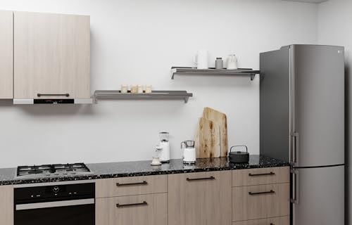Image of AmGood 6 in. x 36 in. Stainless Steel Wall Shelf | NSF | Metal Shelving | Garage, Laundry, Storage, Utility Room | Restaurant, Commercial Kitchen