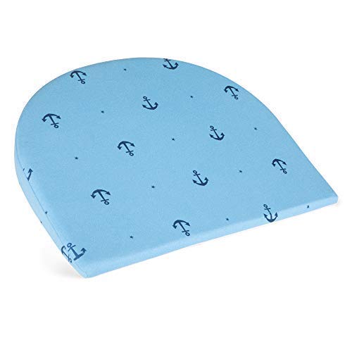 Bassinet Wedge Pillow for Newborn Baby – 100% Organic Cotton – Waterproof