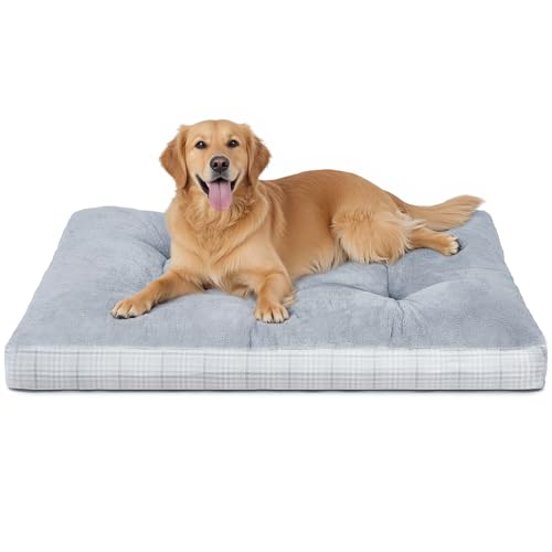 MIHIKK Washable XL Dog Bed for Extra Large Dogs with Anti-Slip Bo...