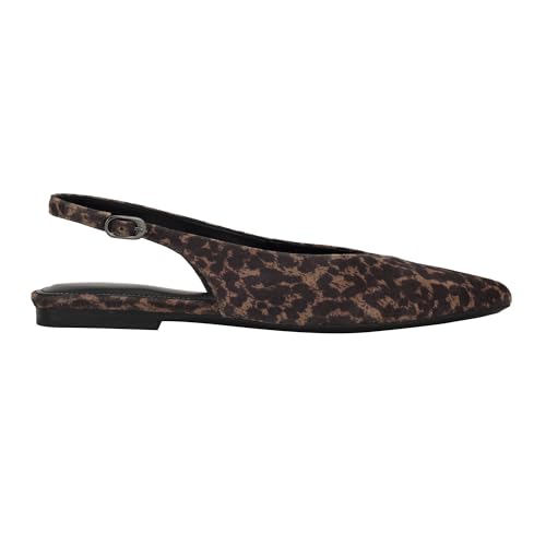 Calvin Klein Womens Galiana Dark Natural Leopard Multi Suede 8 Medium - image 6