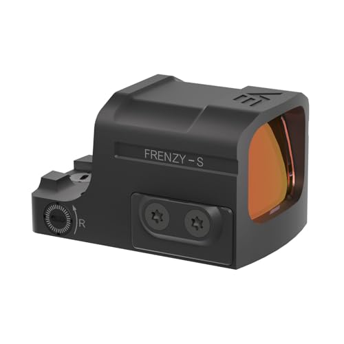 Vector Optics Frenzy-S 1x17x20 3MOA mini Enclosed Red Dot Sight for Pistol Compatible with RMSc/K Parallax-Free Auto Shut-Down 9 Levels Illumination & 2 NV Modes 7075 T6 Aluminum IP67 SCRD-68