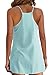 FLITAY Women's Sleeveless Fashion Dresses Lightweight Plus Size Dresses Set Loose Casual Sportswear Mint Green S